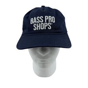 Bass Pro Shops Youth Blue Snapback Cap Hat Embroidered Logo